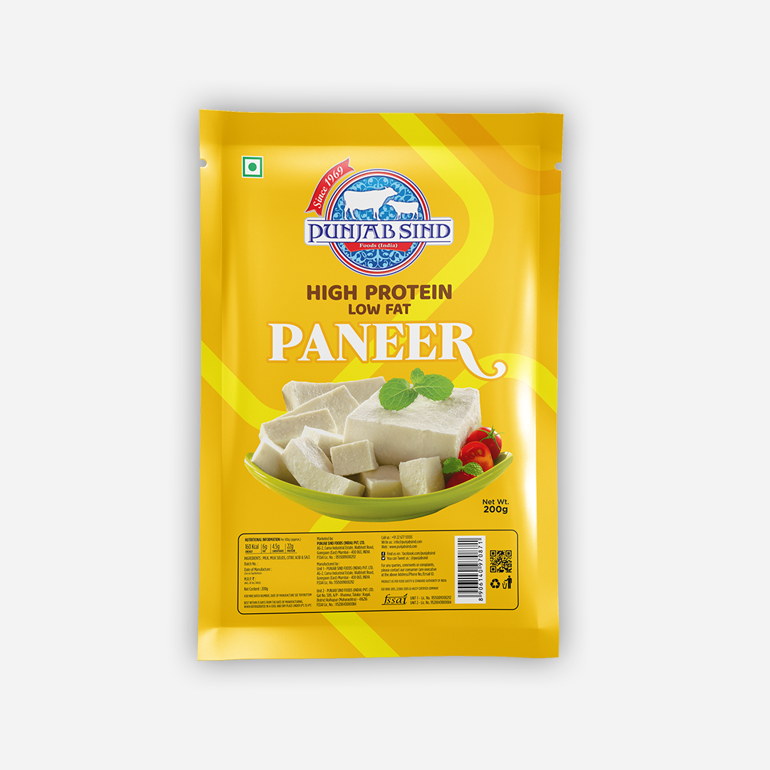 High Protein Low Fat Paneer